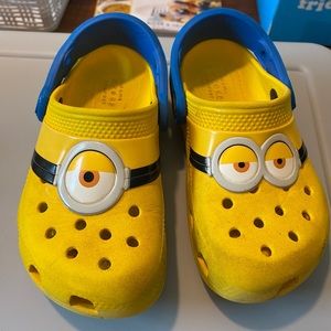 Minion Crocs Toddler Size 10